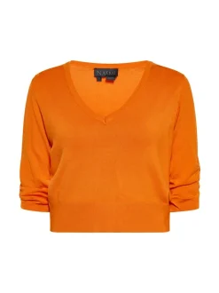 Faina Damen Pullover in orange