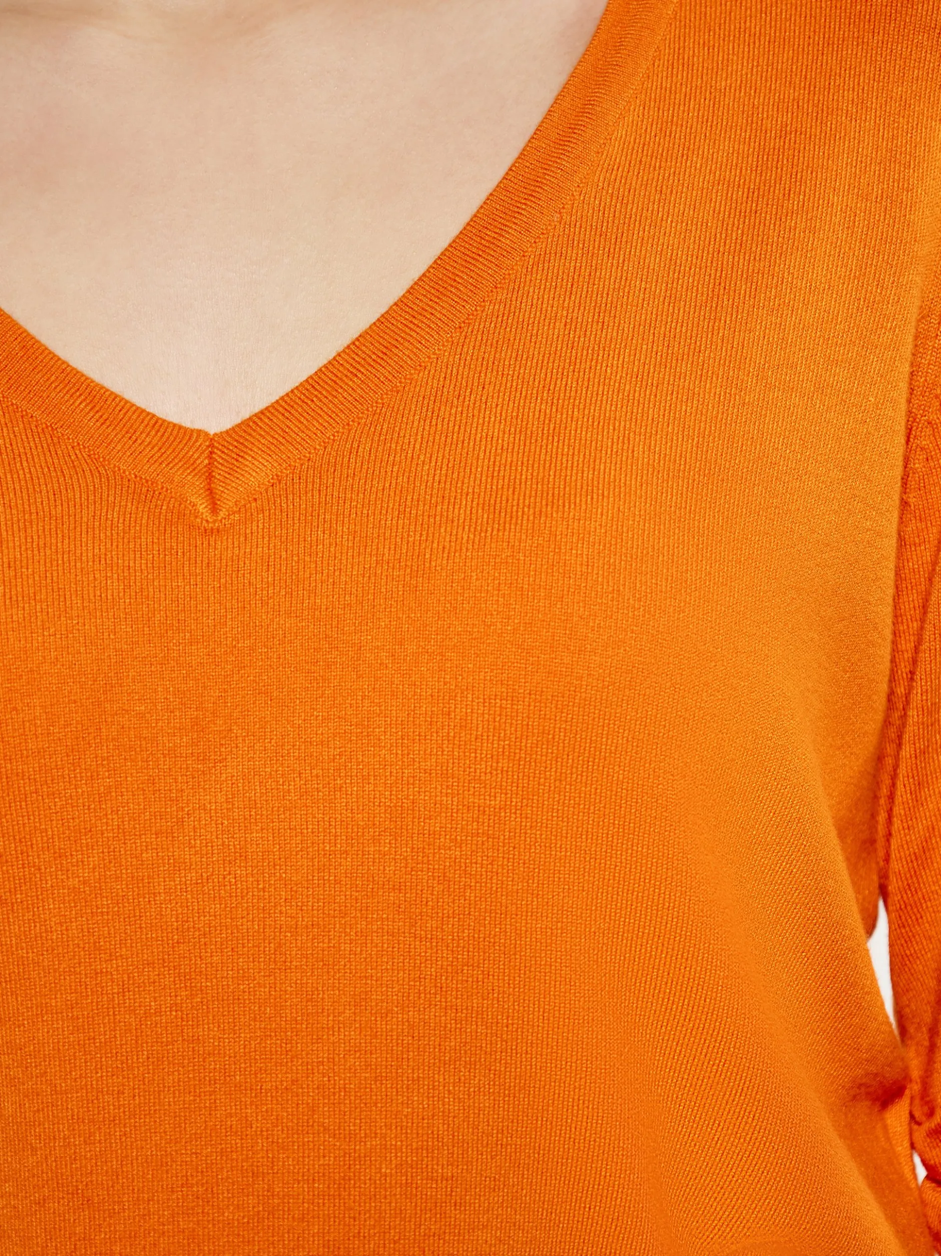 Faina Damen Pullover in orange