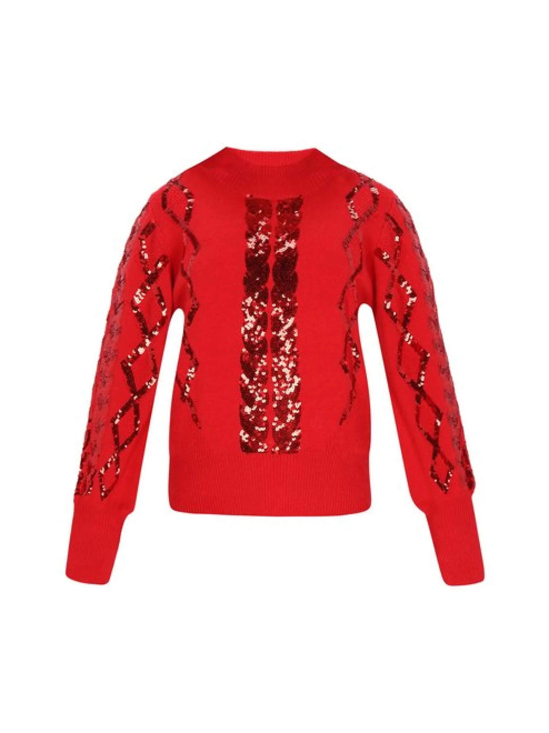 Faina Damen Pullover in rot