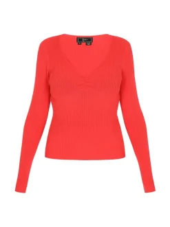 Faina Damen Pullover in rot