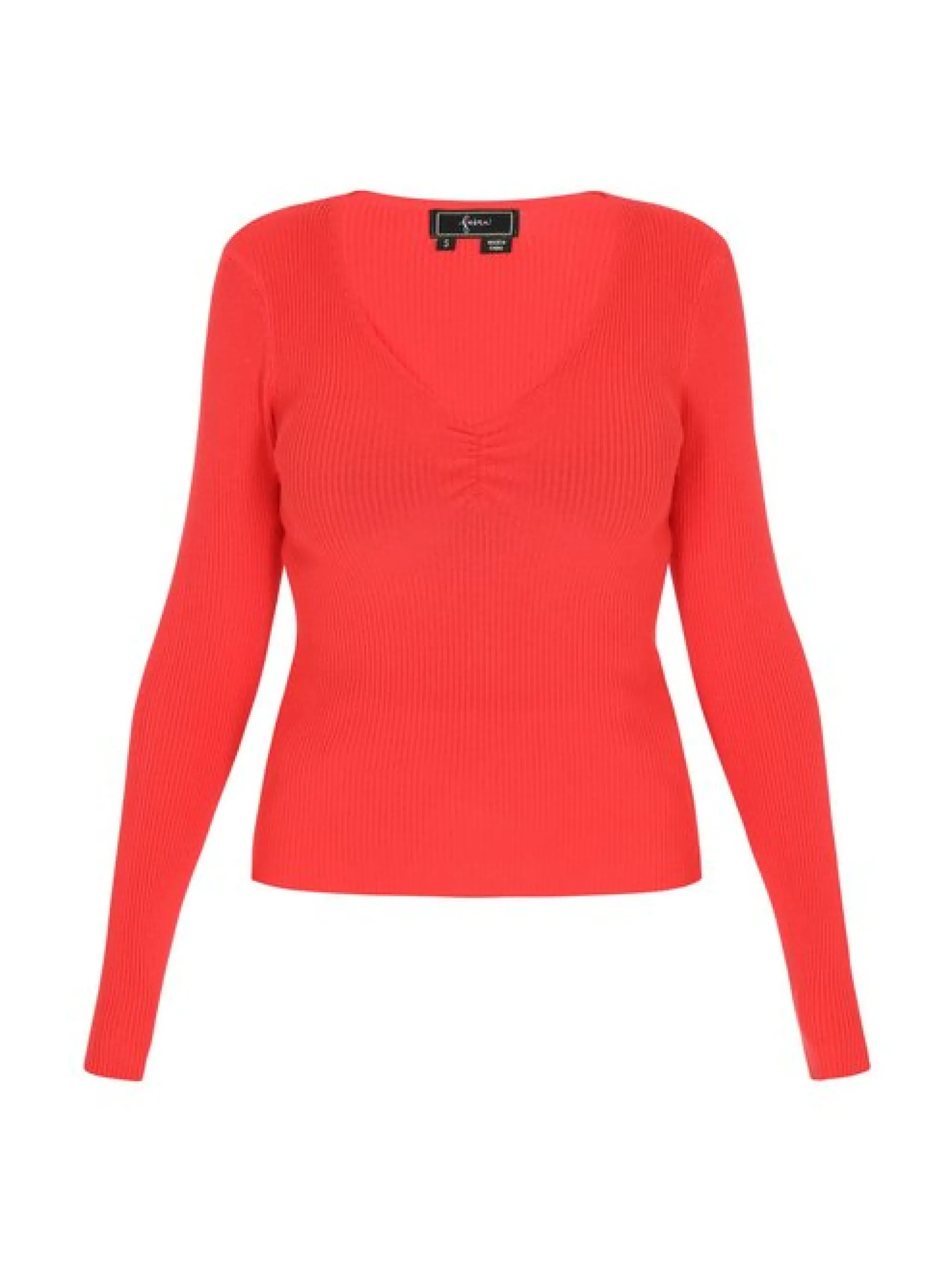 Faina Damen Pullover in rot