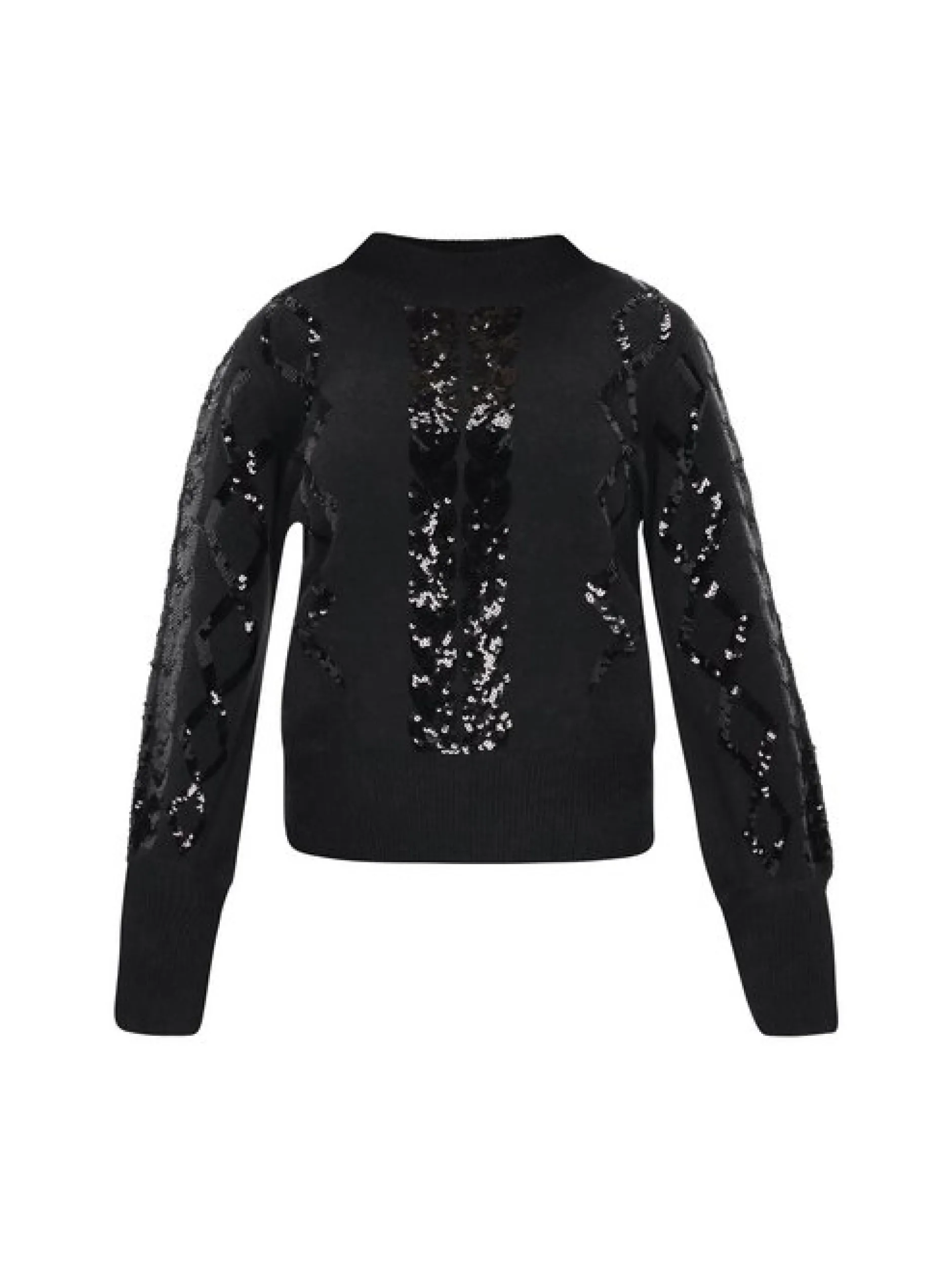 Faina Damen Pullover in schwarz