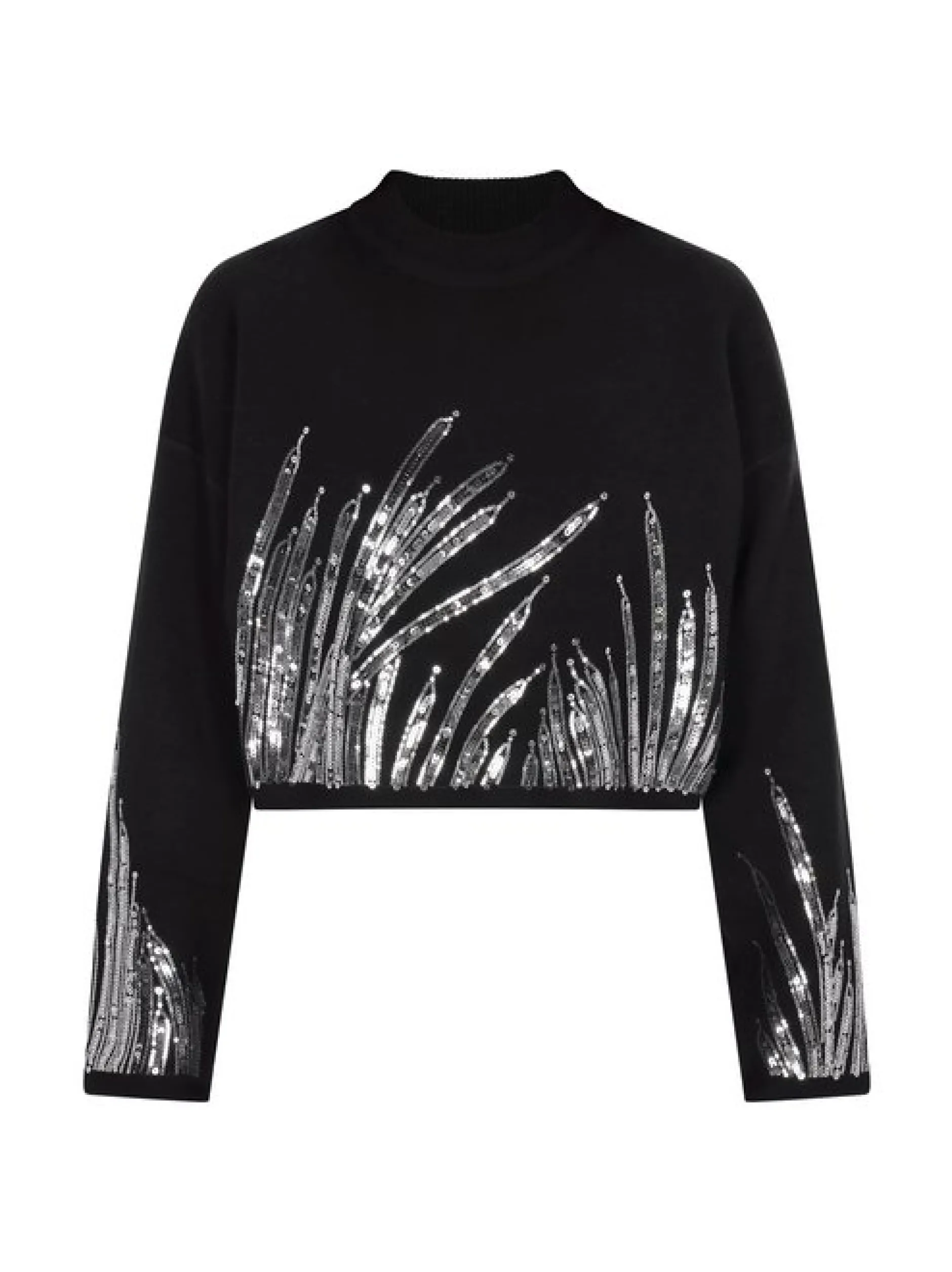 Faina Damen Pullover in schwarz