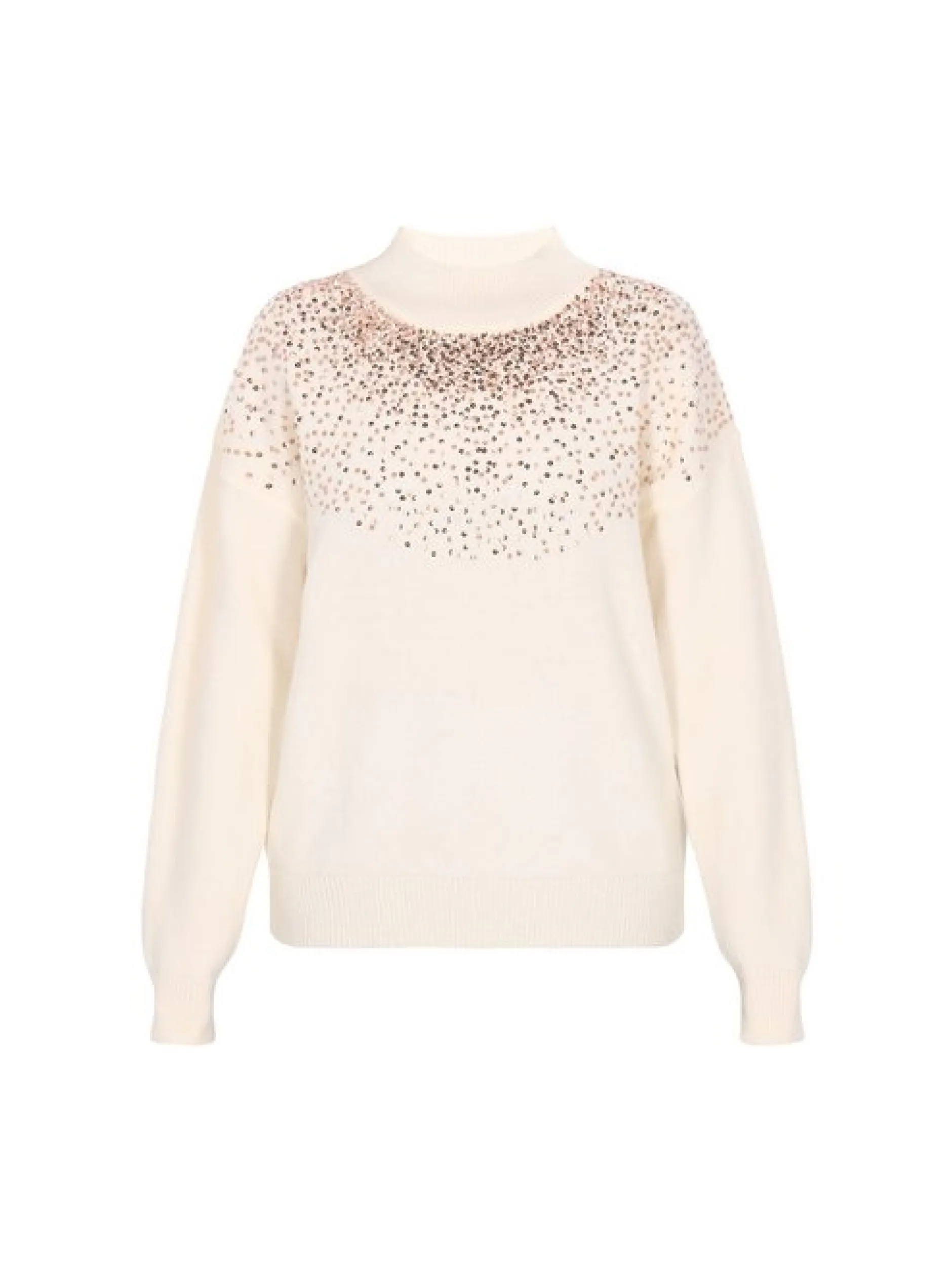 Faina Damen Pullover in weiß
