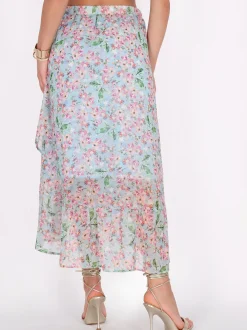 Faina Damen Rock in blau