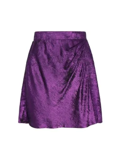 Faina Damen Rock in lila