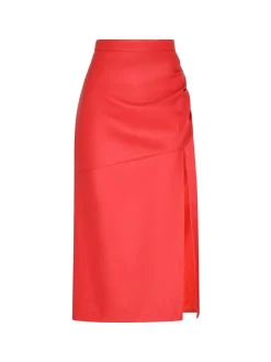 Faina Damen Rock in rot