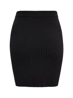 Faina Damen Rock in schwarz