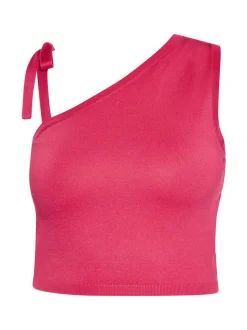 Faina Damen Spitze in pink - Ausschnitt: Cache-Coeur