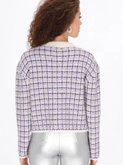 Faina Damen Strickjacke in ecru