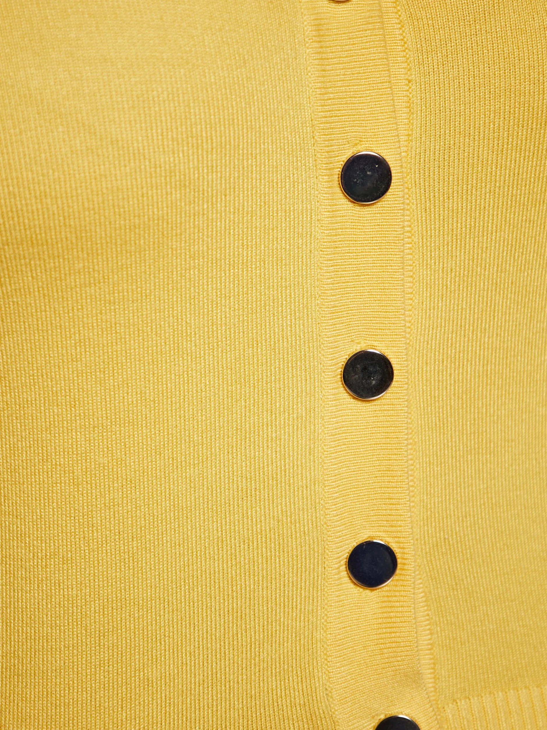 Faina Damen Strickjacke in gelb