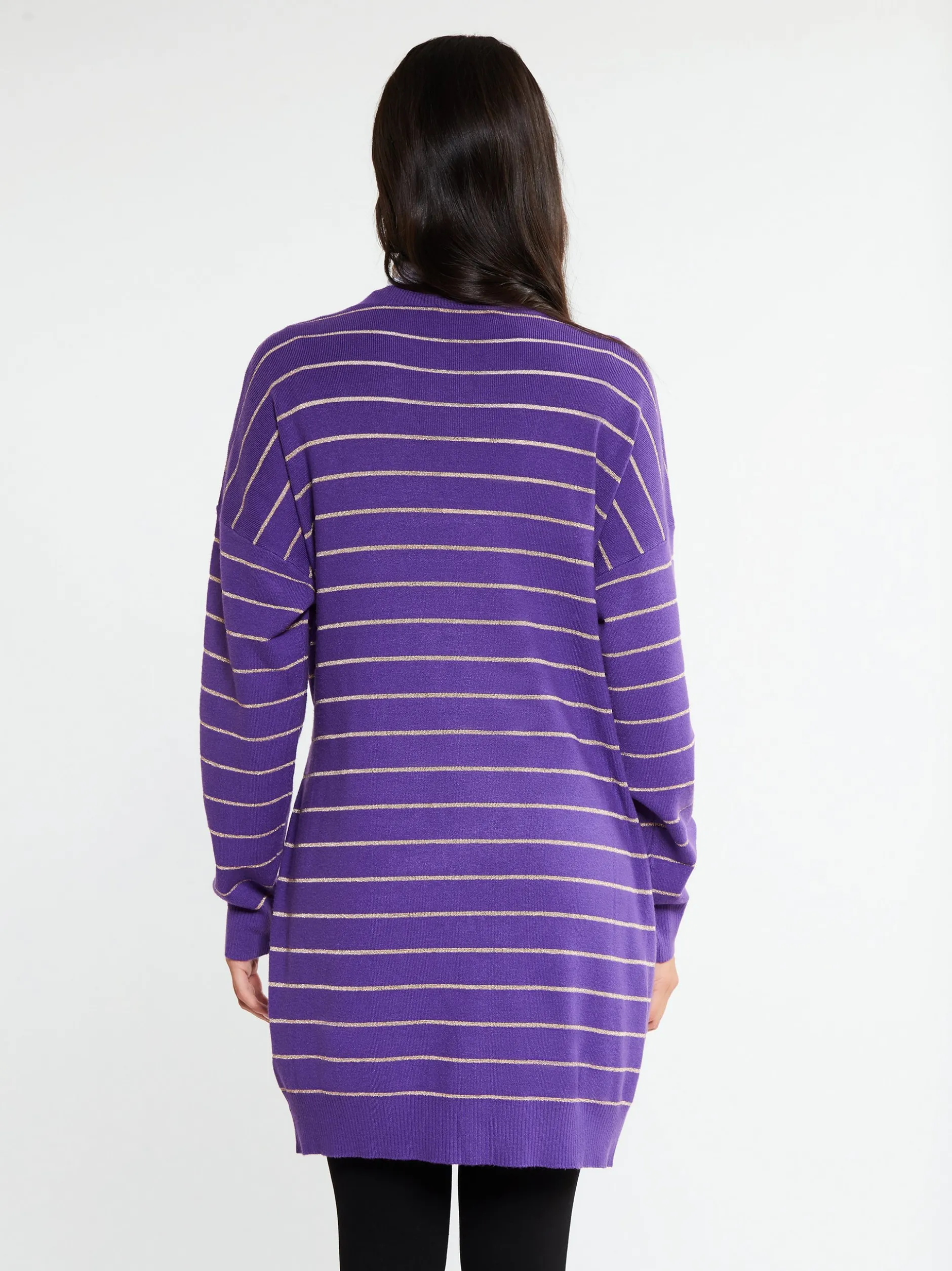 Faina Damen Strickjacke in lila