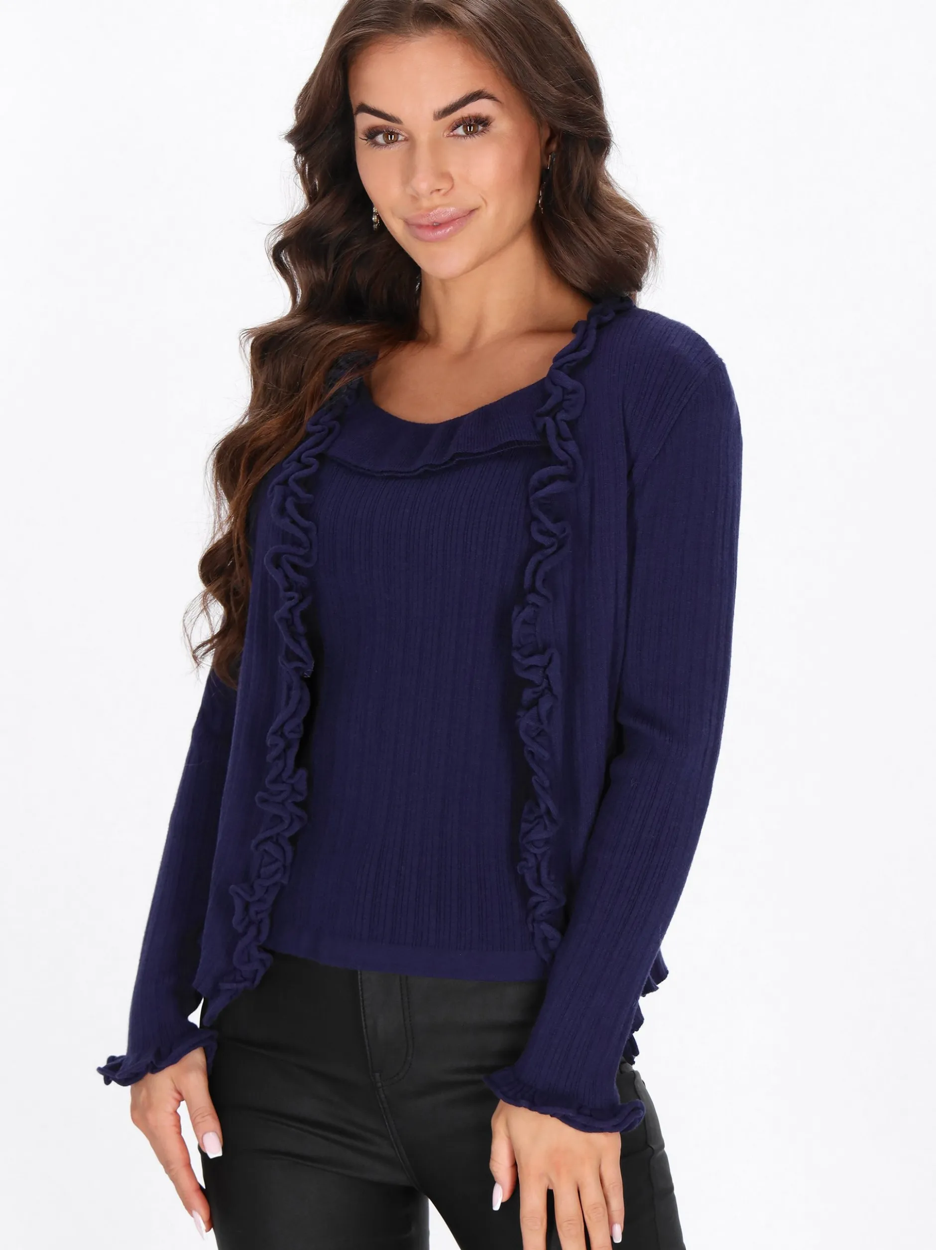 Faina Damen Strickjacke in marine