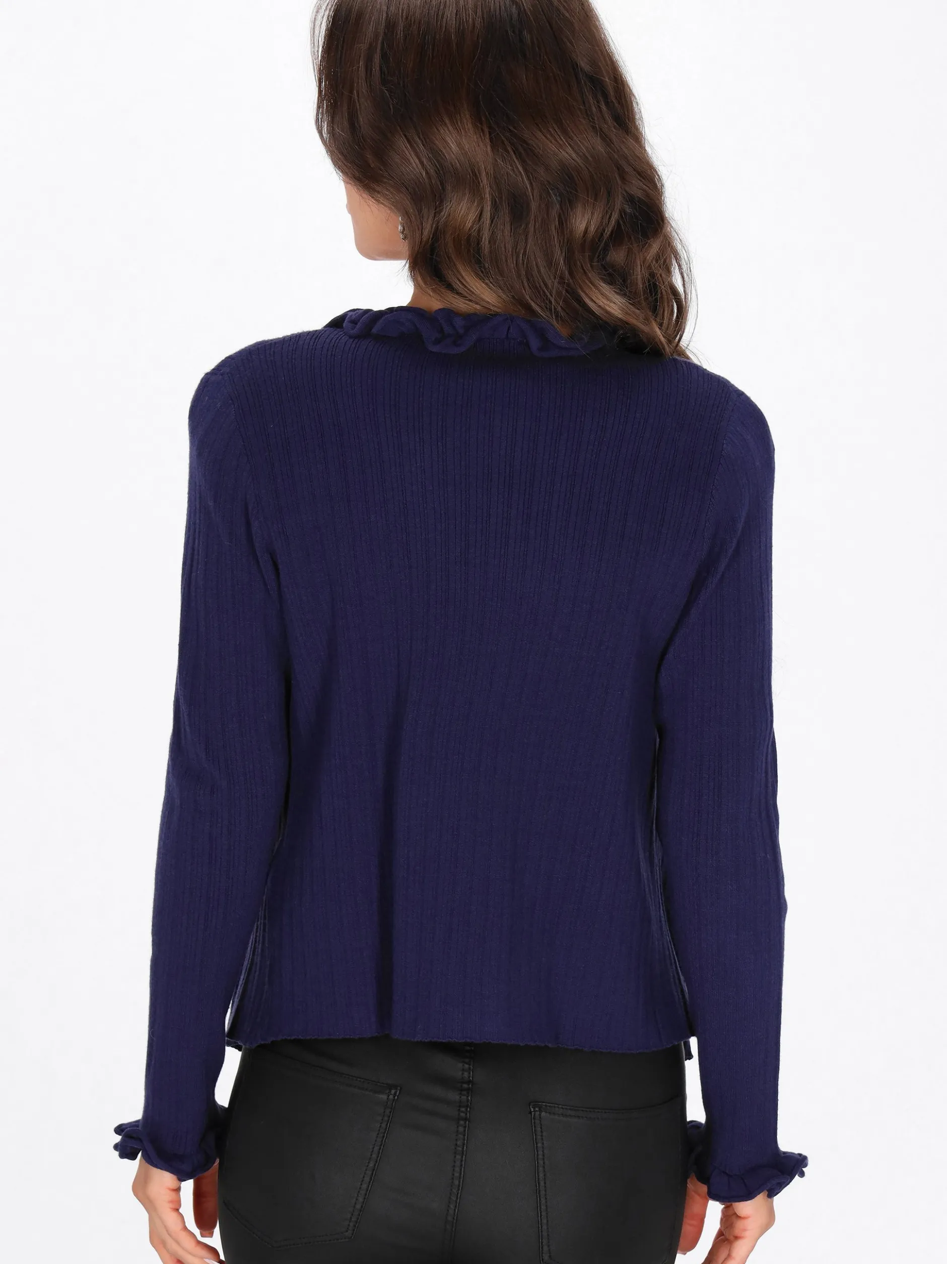 Faina Damen Strickjacke in marine