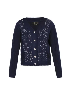 Faina Damen Strickjacke in marine
