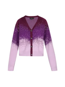 Faina Damen Strickjacke in mehrfarbig