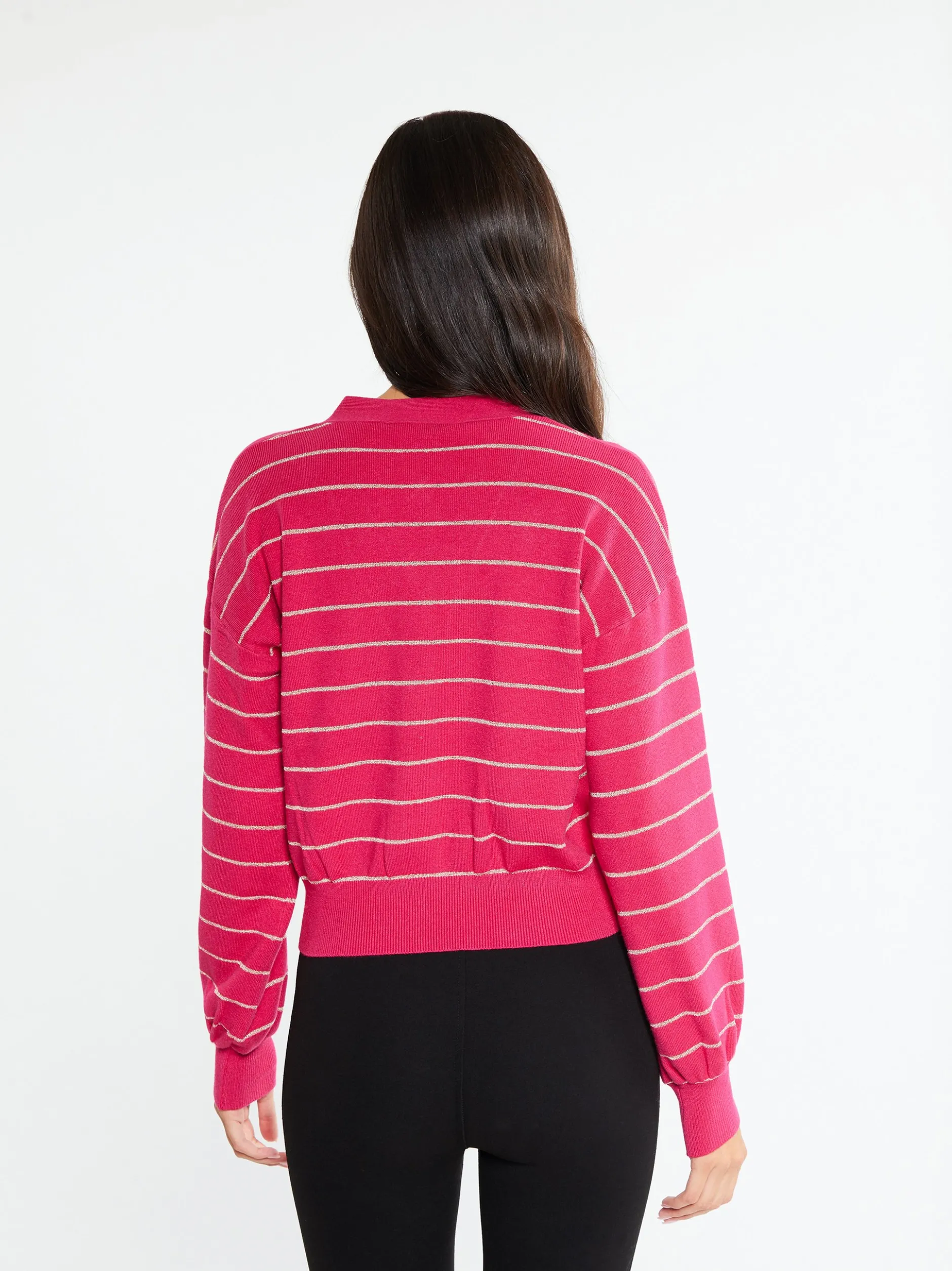 Faina Damen Strickjacke in pink