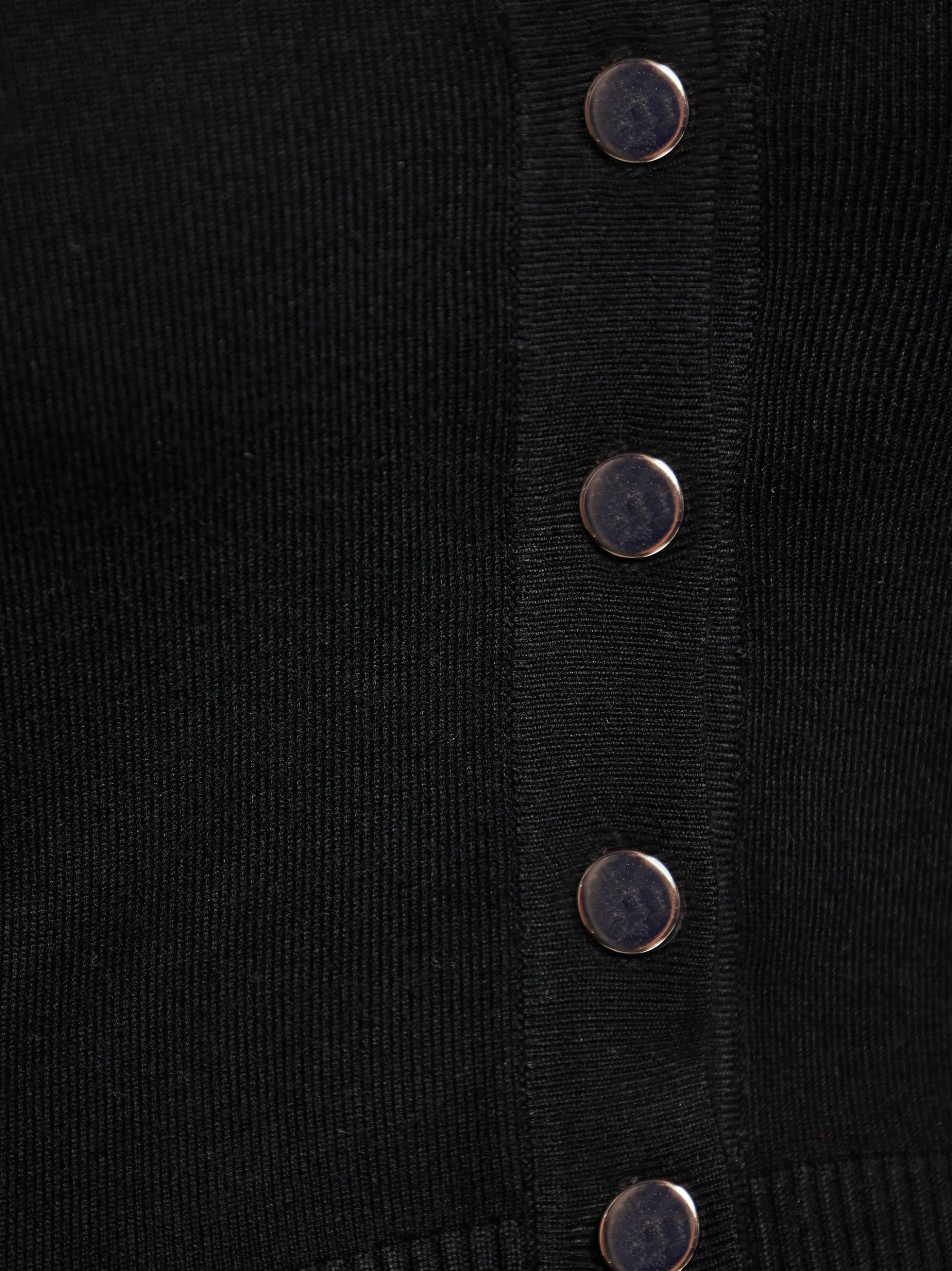 Faina Damen Strickjacke in schwarz