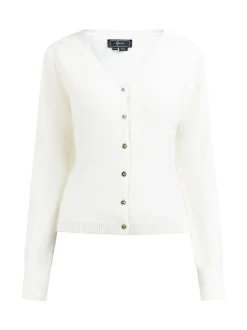 Faina Damen Strickjacke in weiß