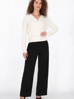 Faina Damen Strickjacke in weiß