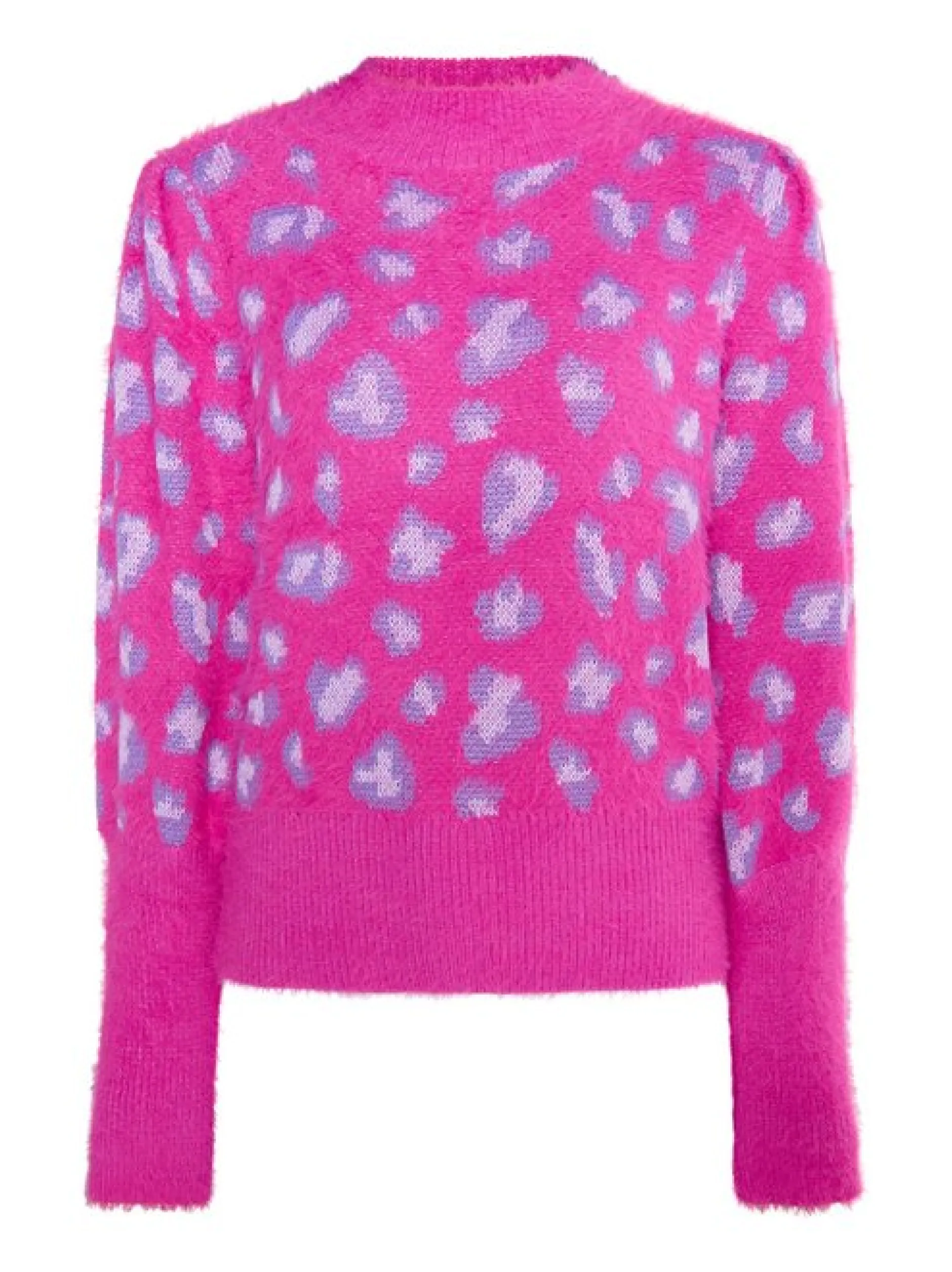 Faina Damen Strickpullover in pink
