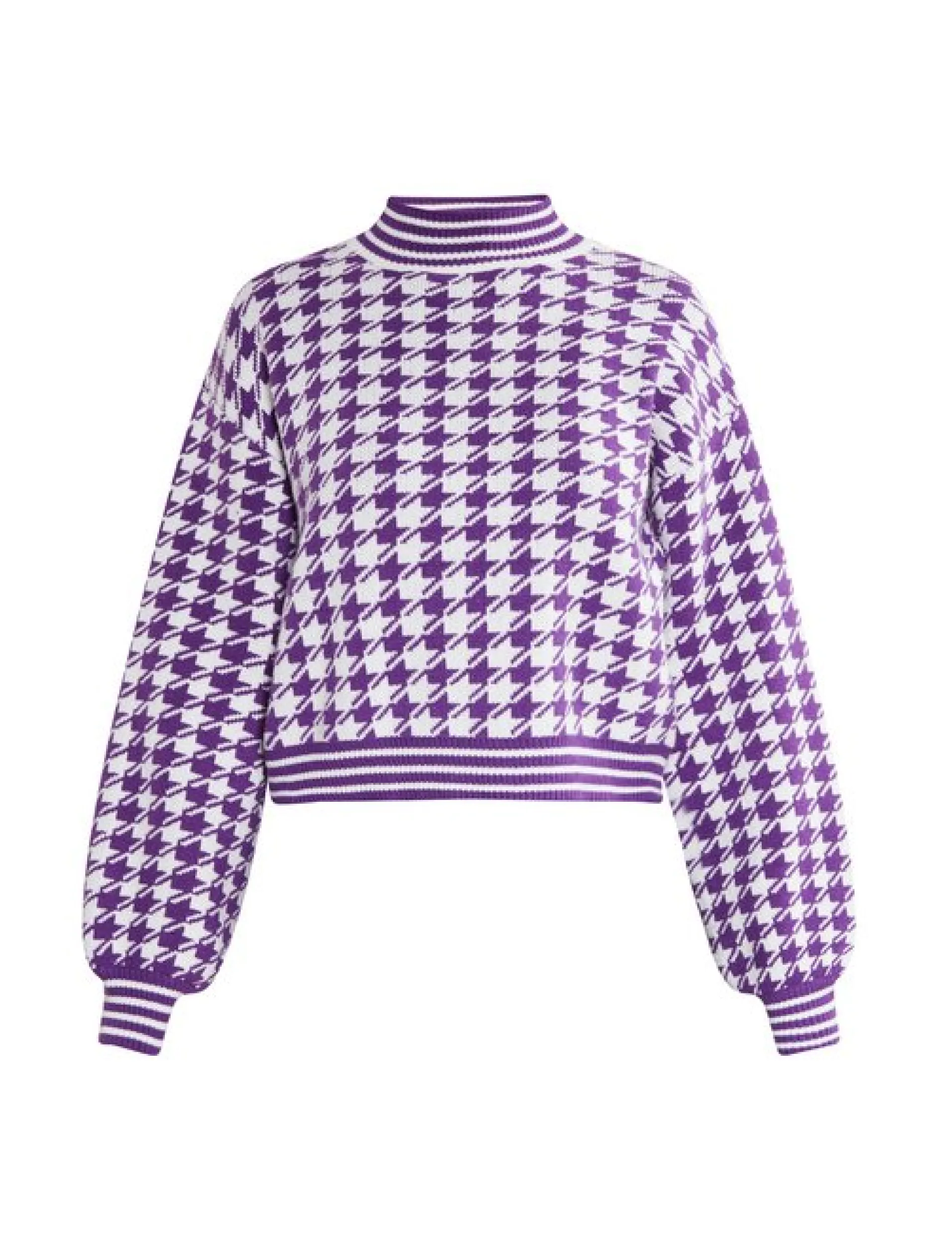 Faina Damen Strickpullover in lila