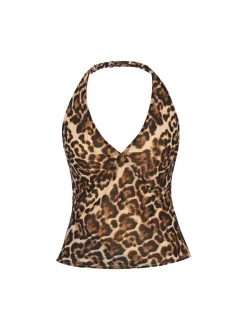 Faina Damen Top in braun