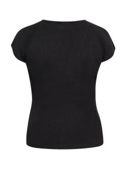 Faina Damen T-Shirt in schwarz