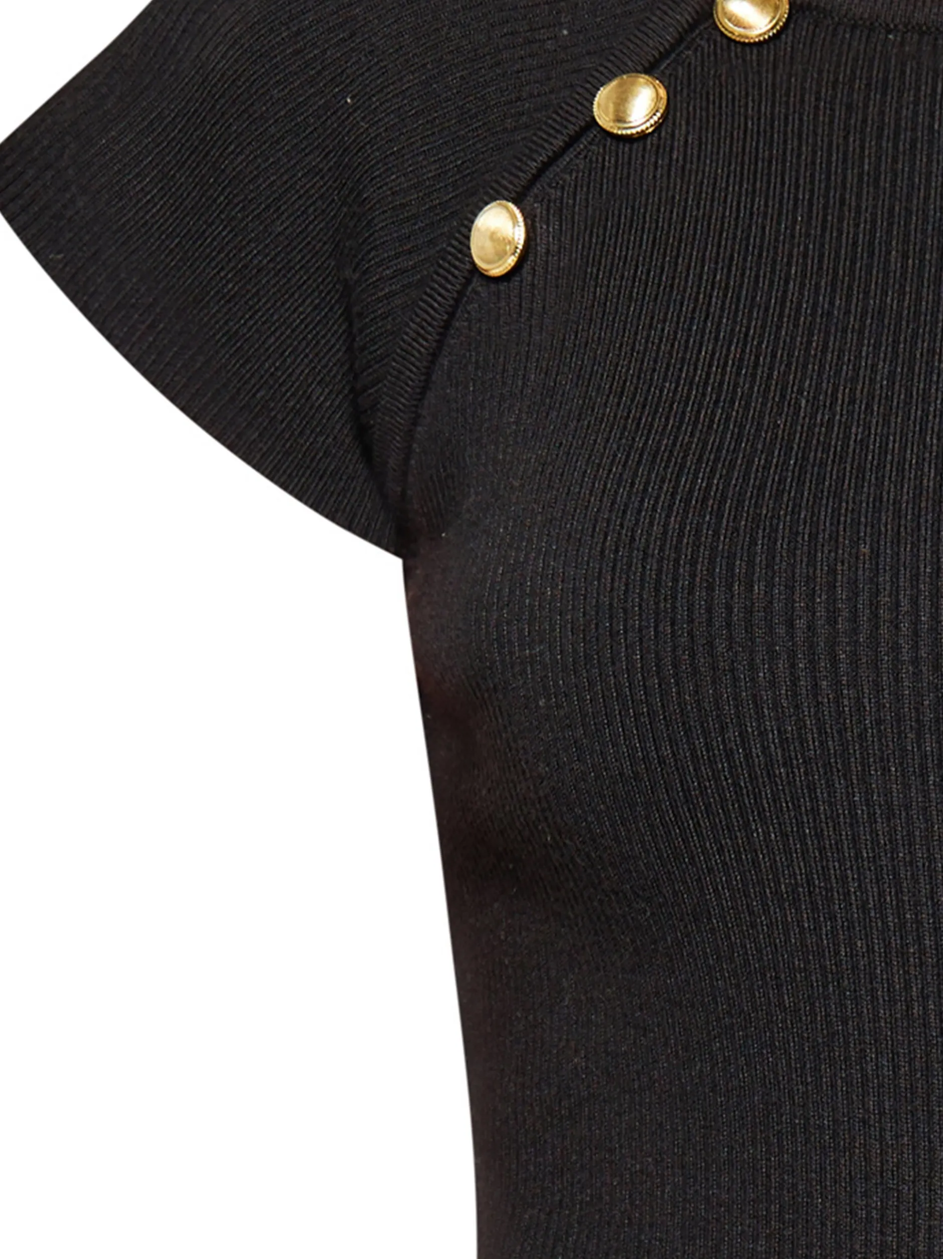 Faina Damen T-Shirt in schwarz