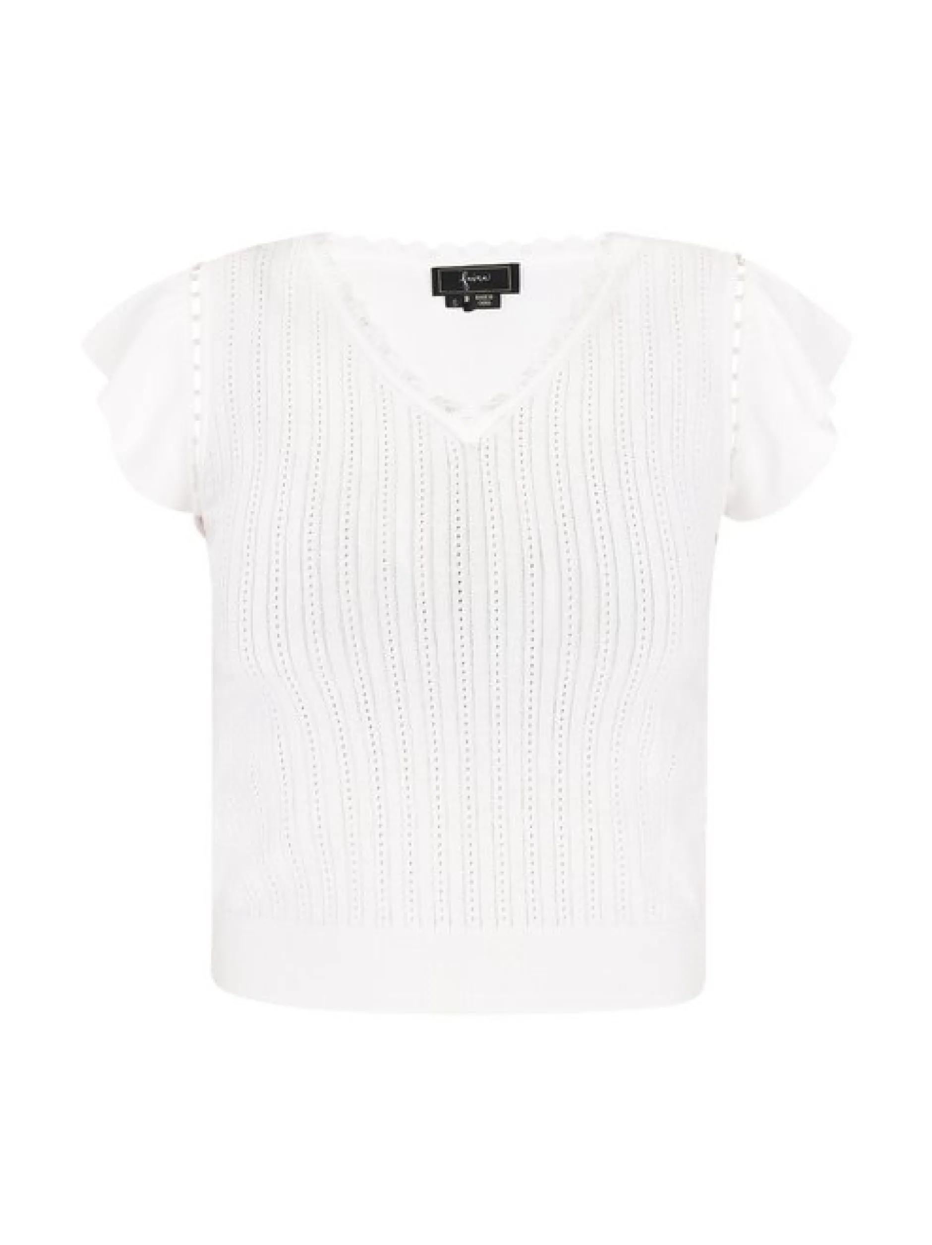 Faina Damen T-Shirt in weiß