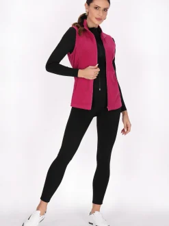 Faina Damen Weste in fuchsia