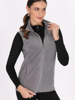 Faina Damen Weste in grau