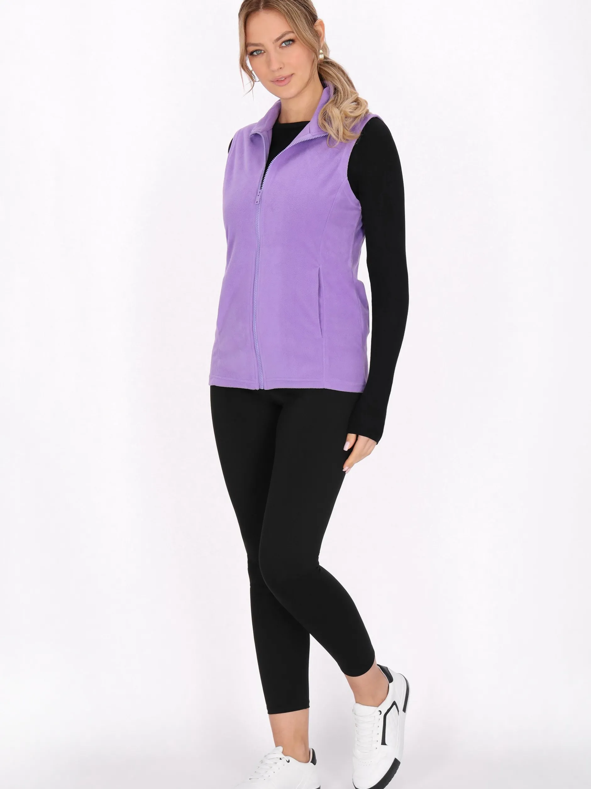 Faina Damen Weste in lila