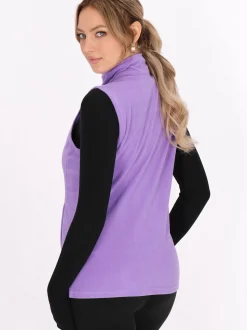 Faina Damen Weste in lila