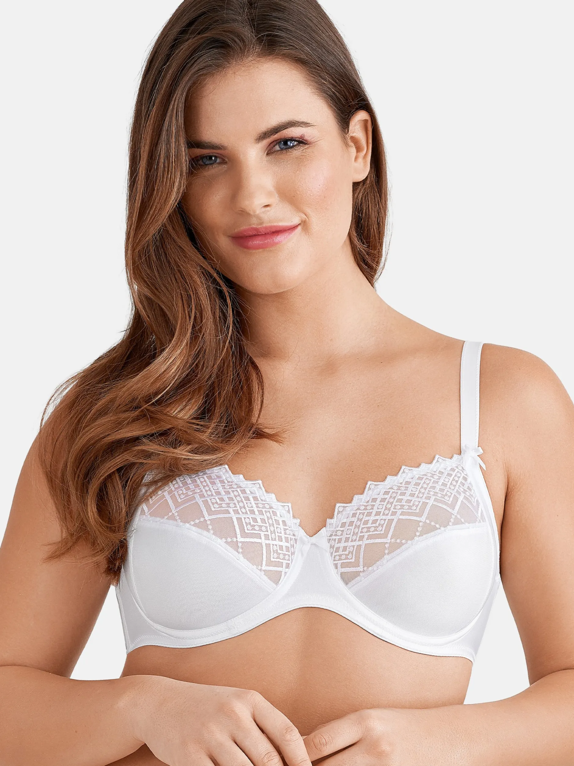 Felina Damen Bügel-BH - Joy in weiß