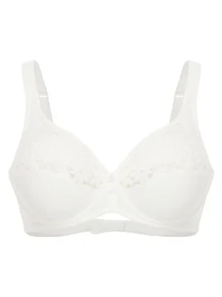Felina Damen Bügel BH - Swiss Broderie in ecru weiß