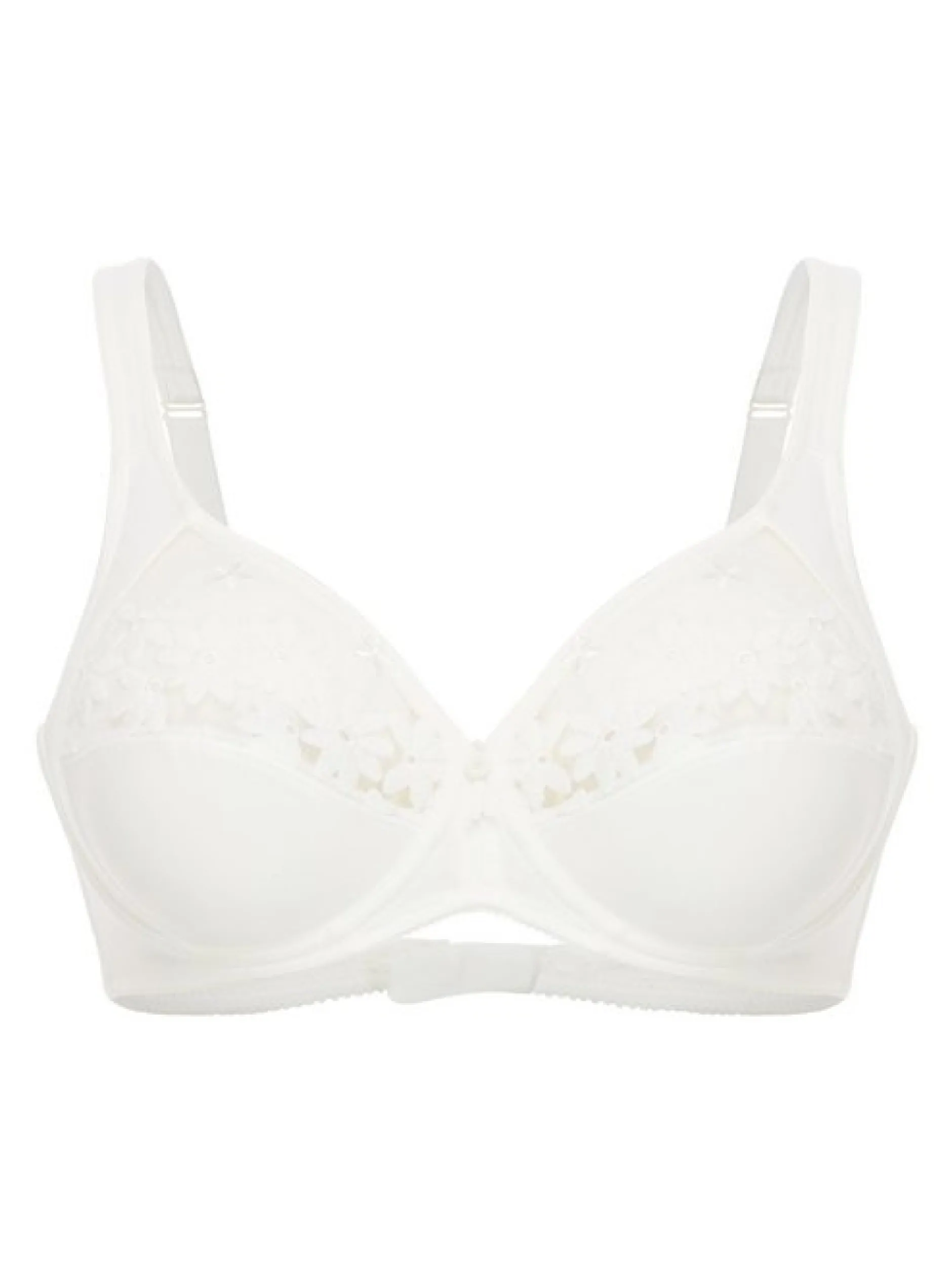 Felina Damen Bügel BH - Swiss Broderie in ecru weiß