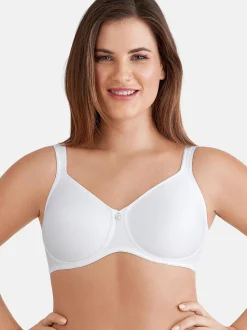 Felina Damen Spacer BH ohne Bügel - Pure Balance in weiß