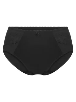 Felina Damen Taillen Slip - Lovely Lotus in schwarz