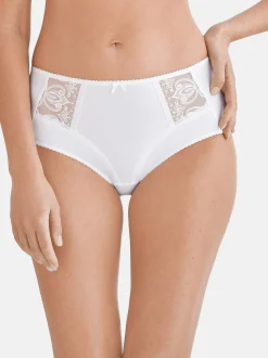 Felina Damen Taillen Slip - Serenada in weiß