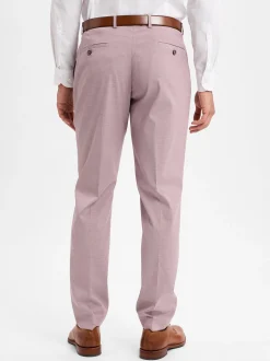 Finshley & Harding Herren Baukasten-Anzughose - California in rosenholz weiß