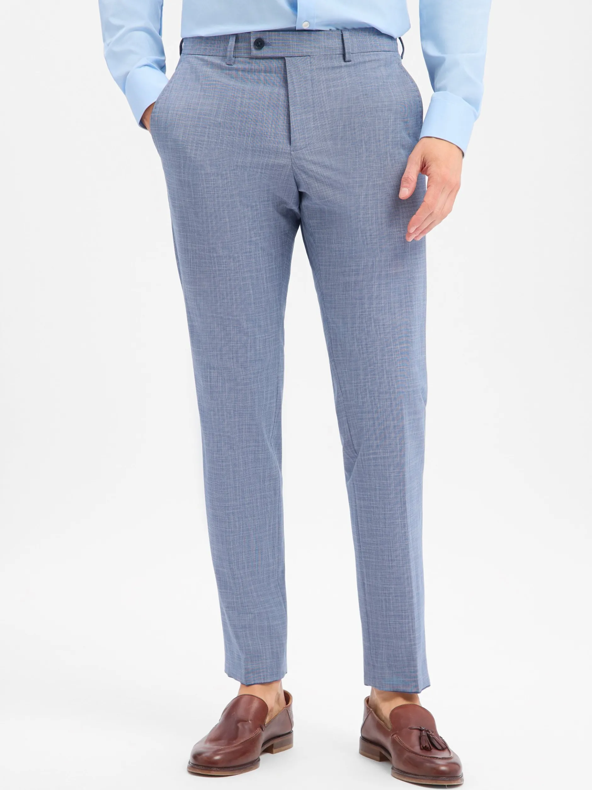 Finshley & Harding Herren Baukasten-Hose - Mitch in blau