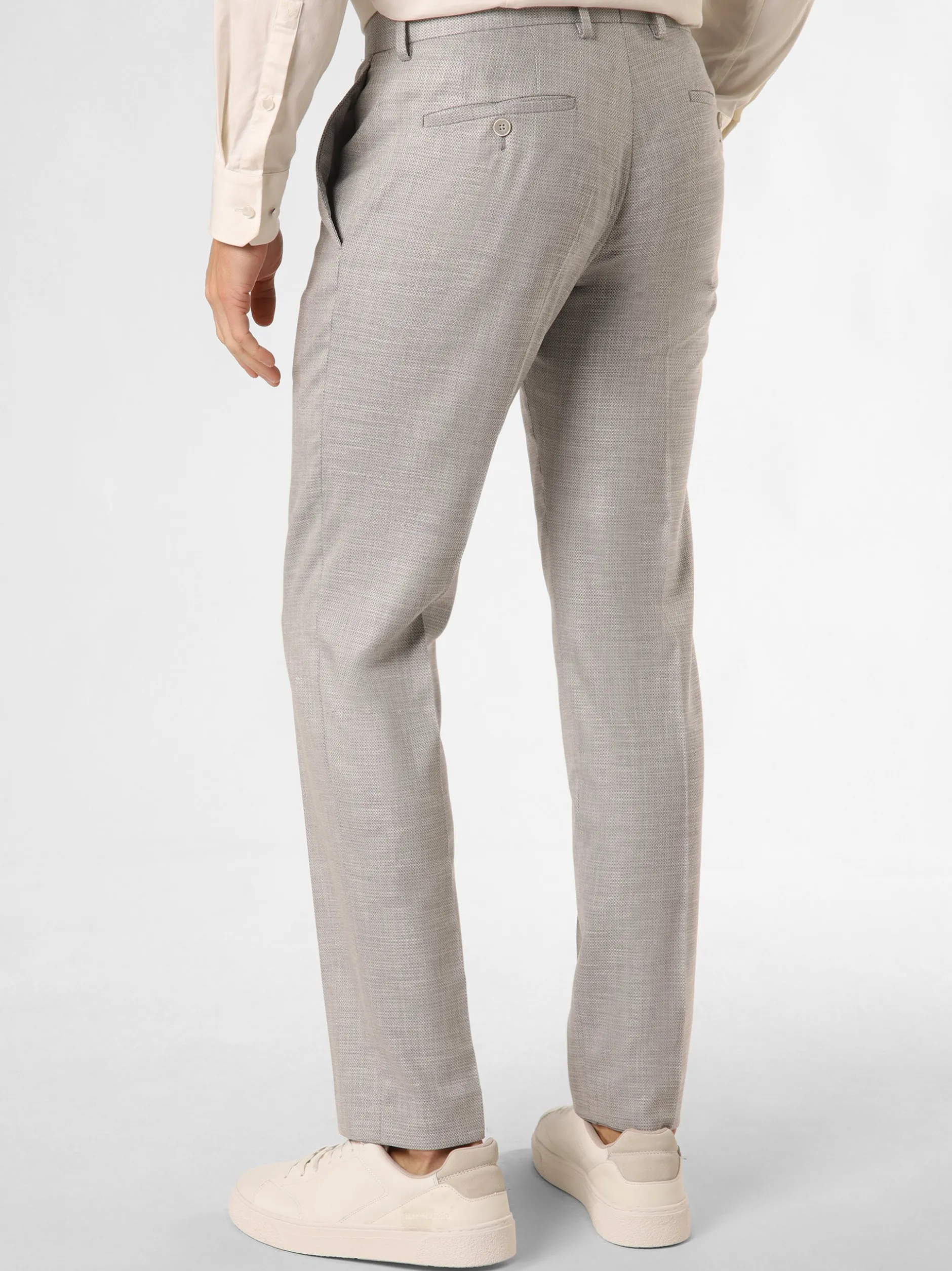 Finshley & Harding Herren Baukasten-Hose - Mitch in hellgrau