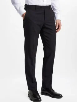 Finshley & Harding Herren Baukasten-Anzughose Modern Fit in anthrazit
