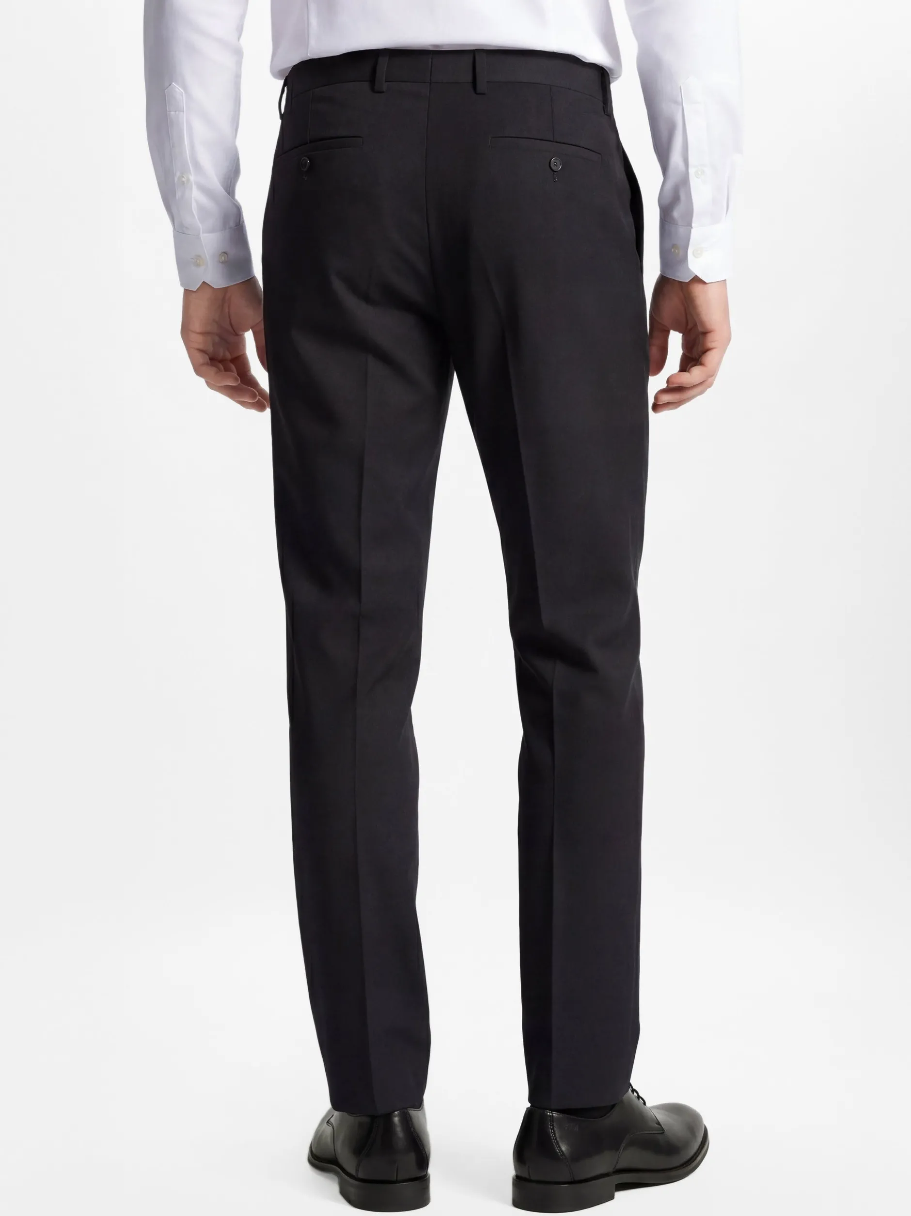 Finshley & Harding Herren Baukasten-Anzughose Modern Fit in anthrazit