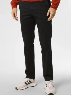 Finshley & Harding Herren Chino - Dylan in marine