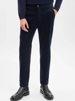 Finshley & Harding Herren Cordhose - Tyler in marine