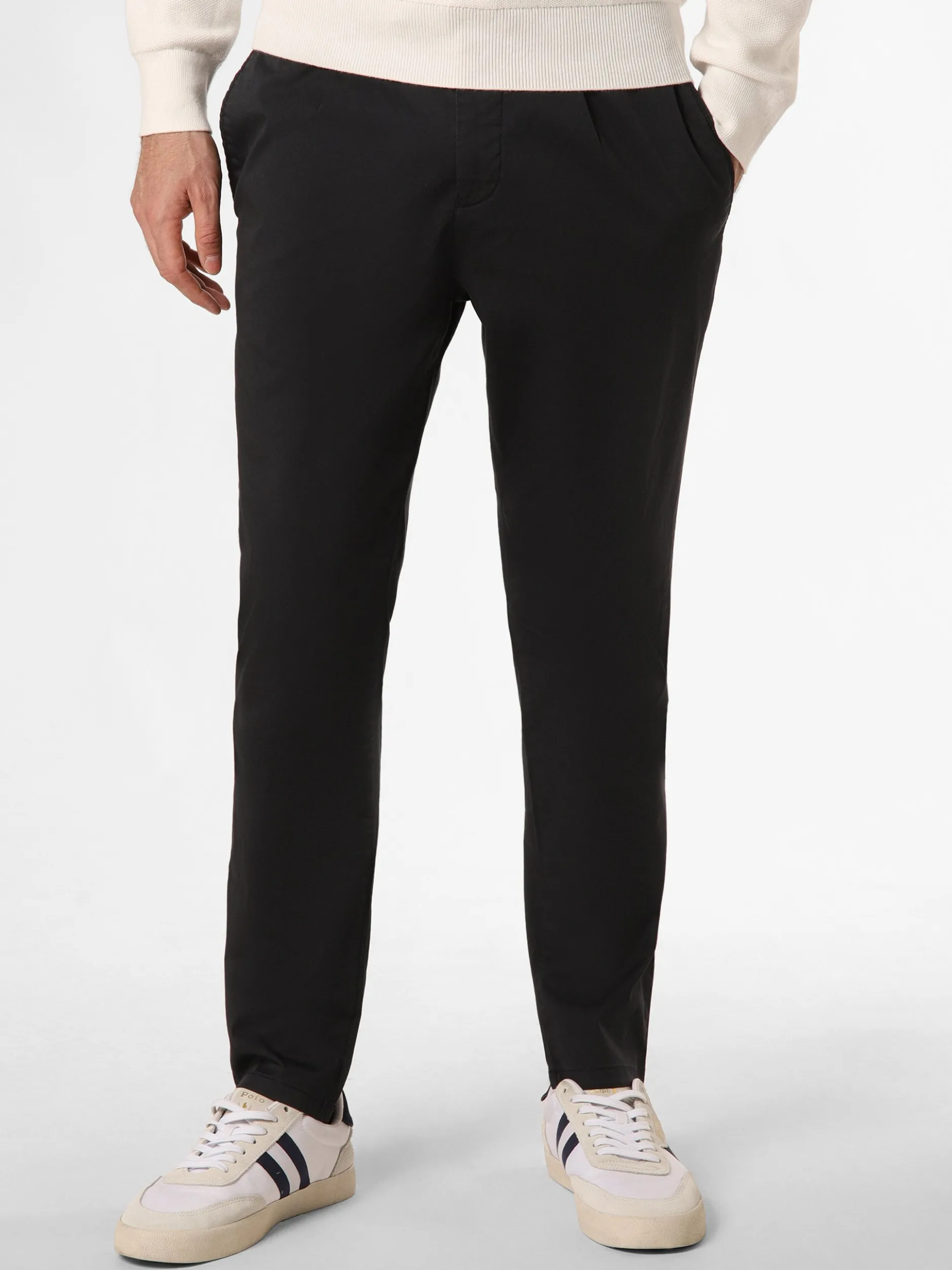 Finshley & Harding Herren Hose - Riley in marine