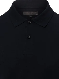 Finshley & Harding Herren Poloshirt in marine