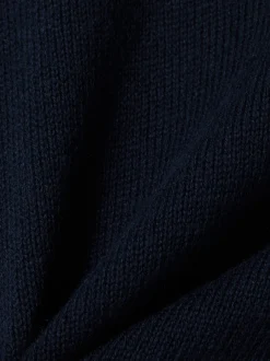 Finshley & Harding Herren Pullover mit Cashmere-Anteil in marine